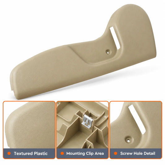 Front Driver Side Tan / Beige Seat Trim Bezel LH For 2001-2004 Toyota Tacoma
