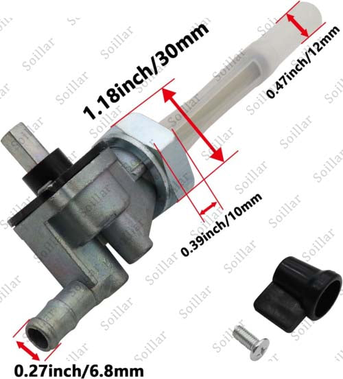 Fuel Gas Valve Petcock For Honda 95-07 VT1100 Shadow Aero ACE Spirit Sabre