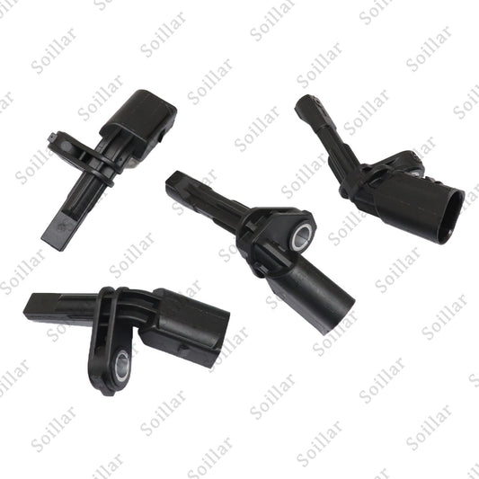 4 ABS Wheel Speed Sensor Front Rear Left & Right Fits for Audi & Volkswagen Set