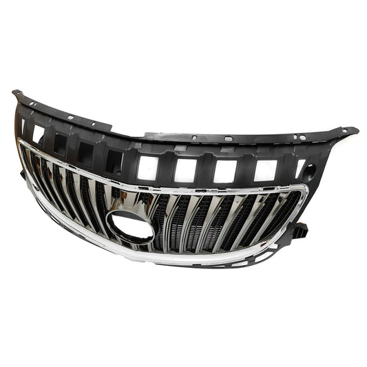 Front Bumper Upper Grille Chrome Mesh For 2014-2016 Buick LaCrosse Black/Chrome
