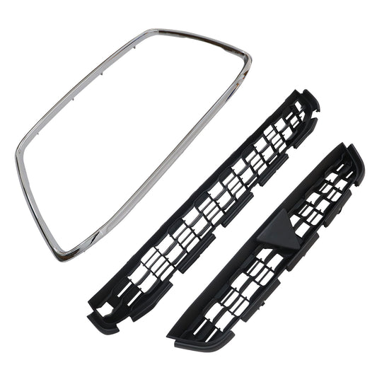 Front Bumper Grille Grill For 2013-2015 Mitsubishi Outlander Sport ASX RVR