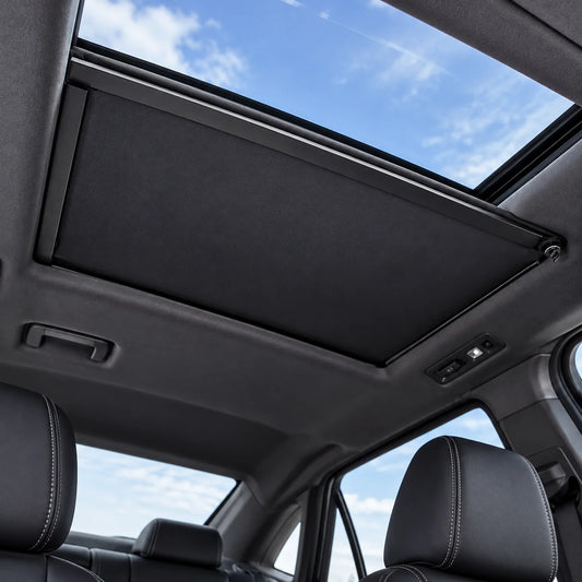 Black Sunroof Shade Cover Curtain Assembly For 2016-2019 Cadillac CT6