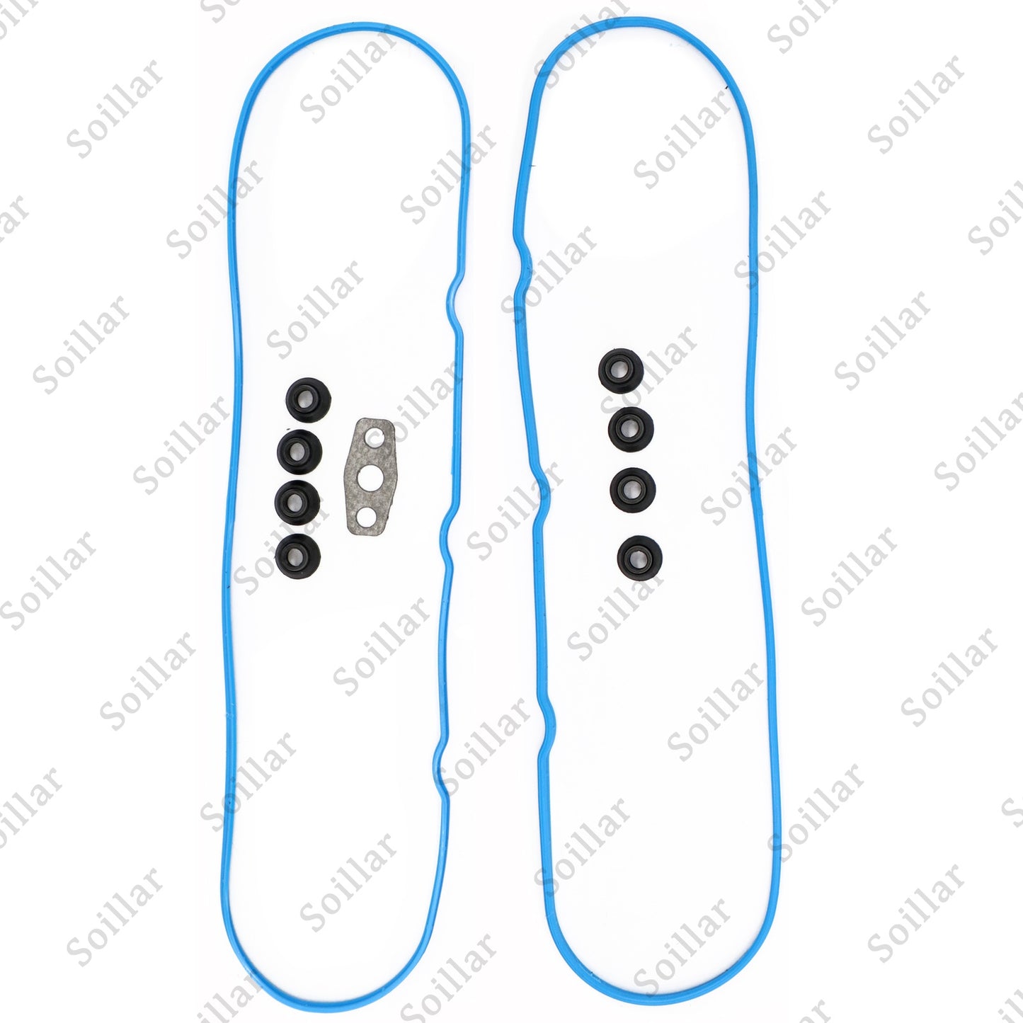 Engine Valve Cover Gasket Set for GMC Chevy Silverado 4.8L 5.3L 6.0L 6.2L 7.0L