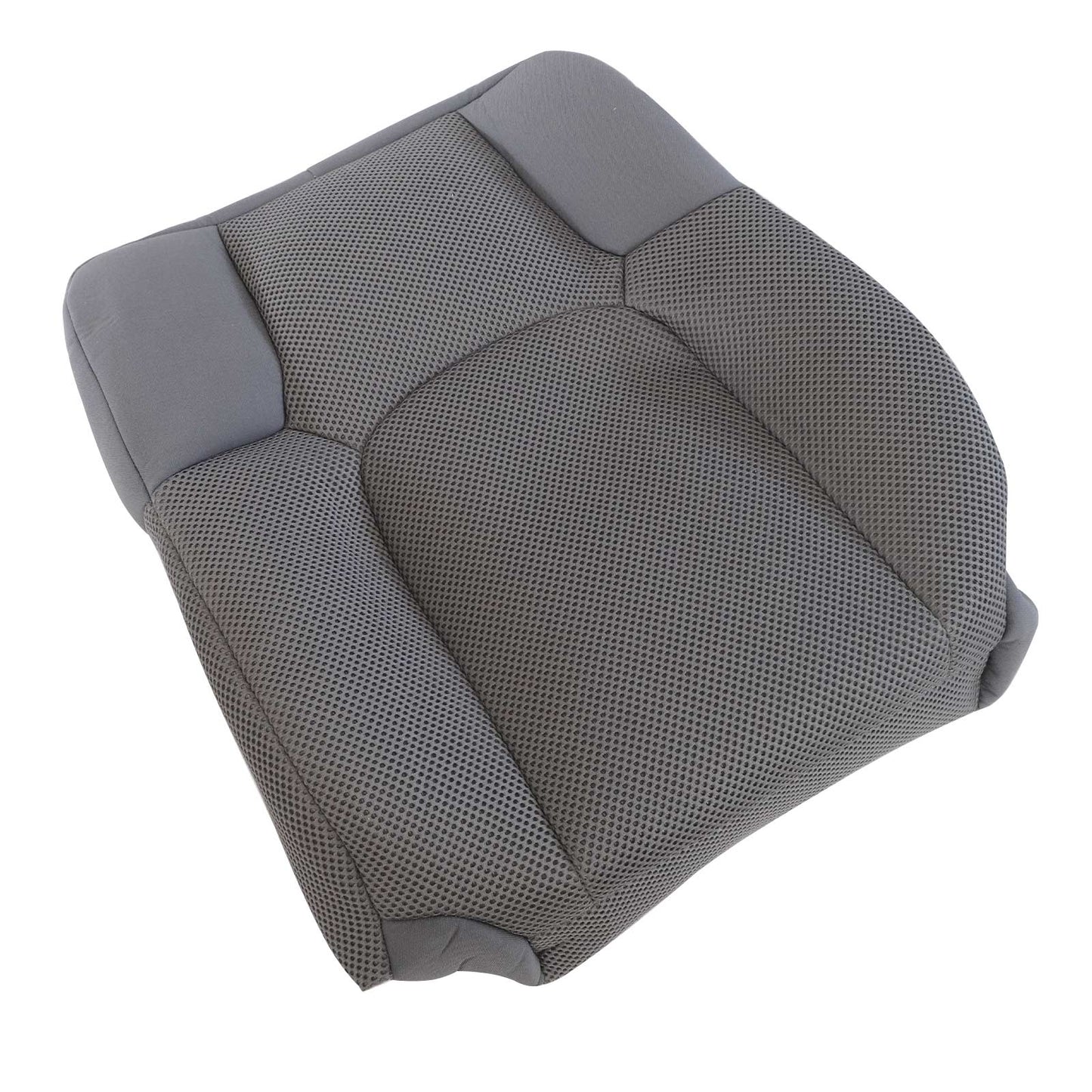For 2005-2019 Nissan Frontier Front Driver & Passenger Bottom & Top Cloth Seat Cover Gray