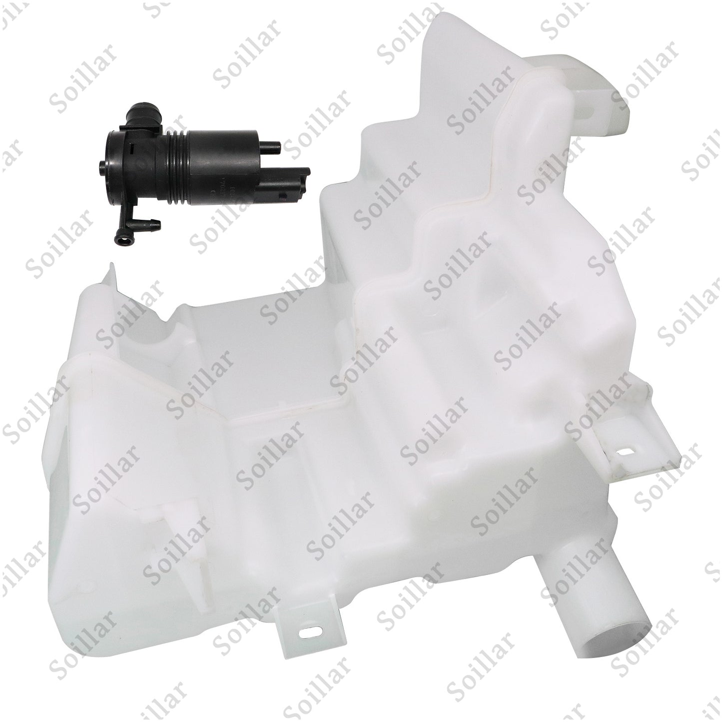 For 2014-2022 Infiniti Q50 Q60 Washer Reservoir Windshield Wiper Tank With Motor
