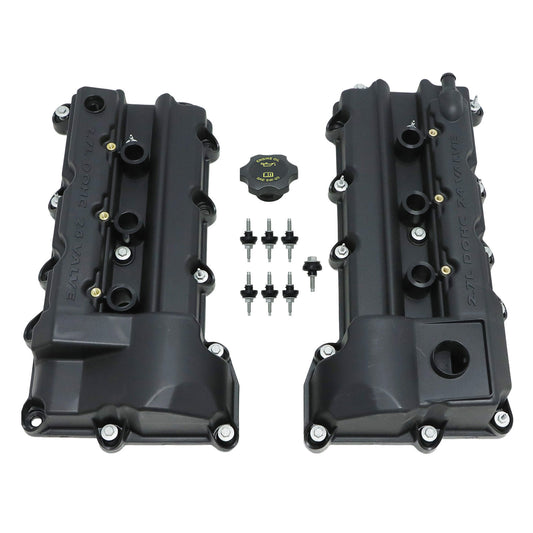 2PCS Valve Covers w/ Gaskets Fits For Chrysler 300 Dodge Avenger Charger 2.7L US