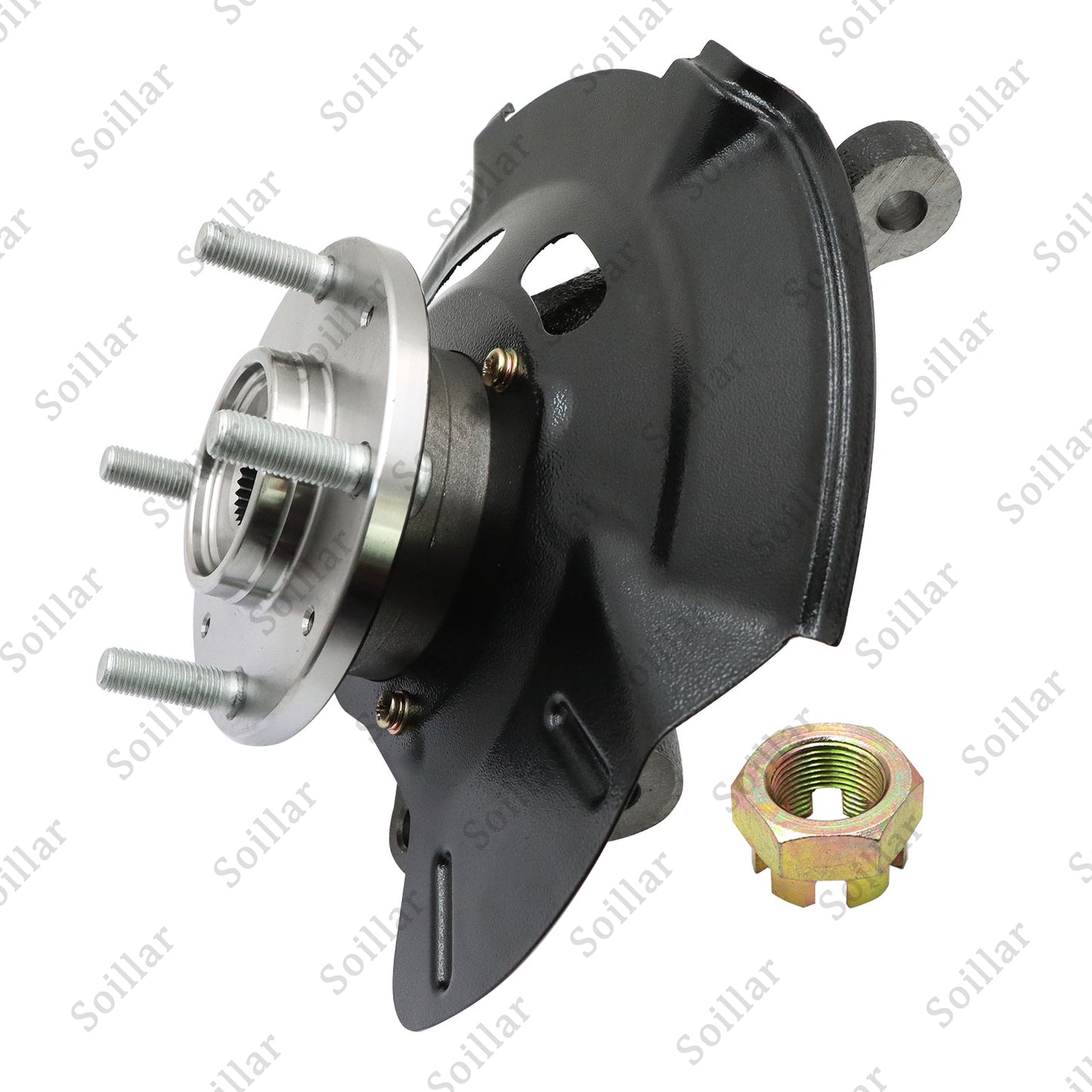 Front Left Driver Steering Knuckle Assembly For Hyundai Elantra 2001-2006 2.0L