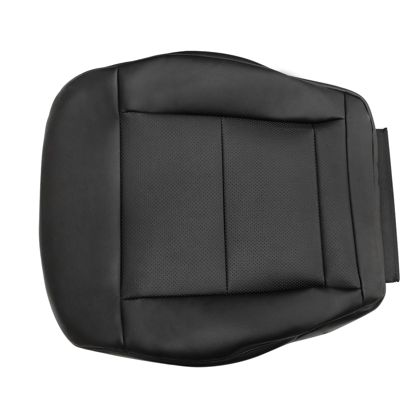 For 2010-2016 Mercedes Benz E-Class E350 E550 E250 Driver & Passenger Bottom & Top Leather Seat Cover Black
