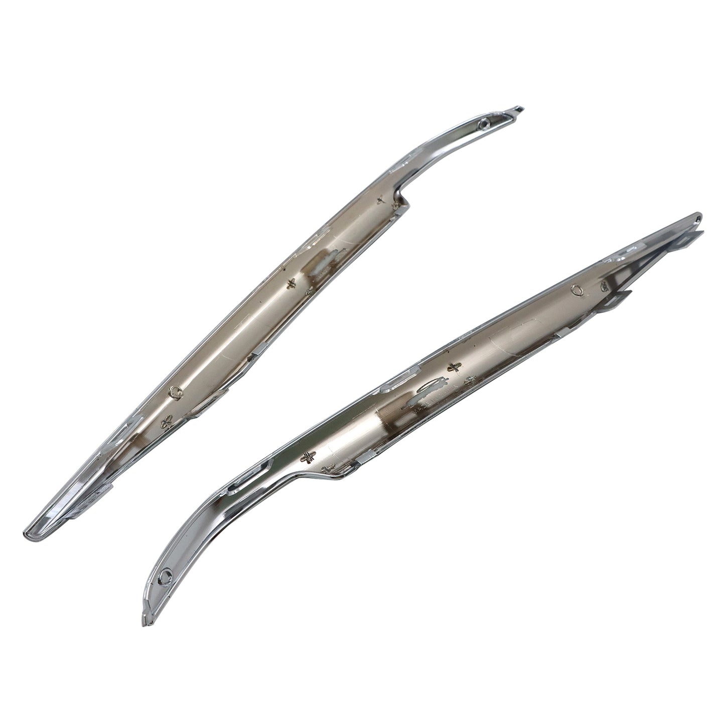 Front Bumper Trim Set For 2015-2020 Cadillac Escalade Fits ESV Chrome