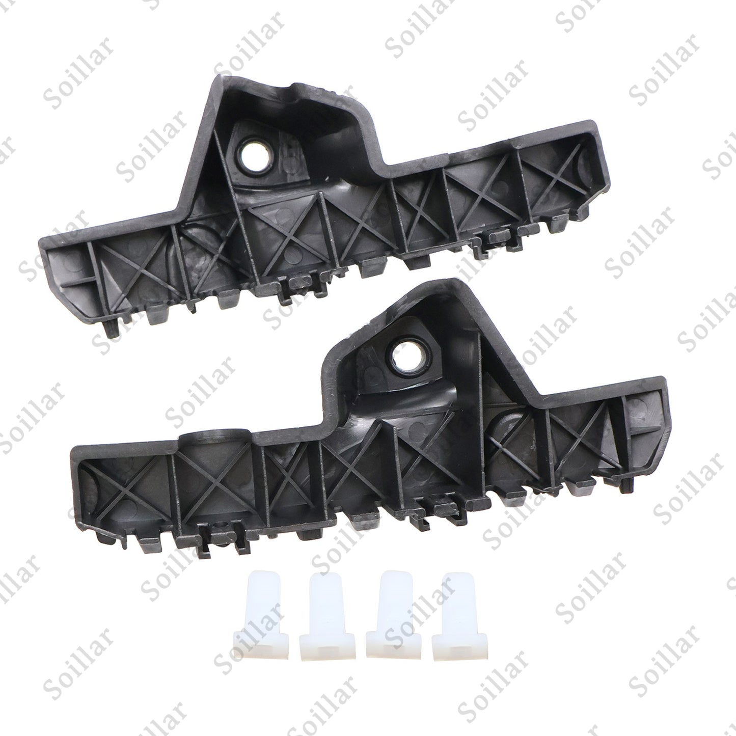 FRONT Bumper Bracket Retainer Upper Right + Left fits Hyundai Accent 2018-2022