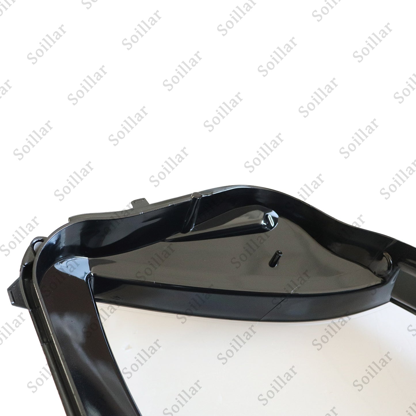 Fit Mercedes-Benz S W222 S450 S63 AMG 2018-20 Pair Headlight Lens Headlamp Cover