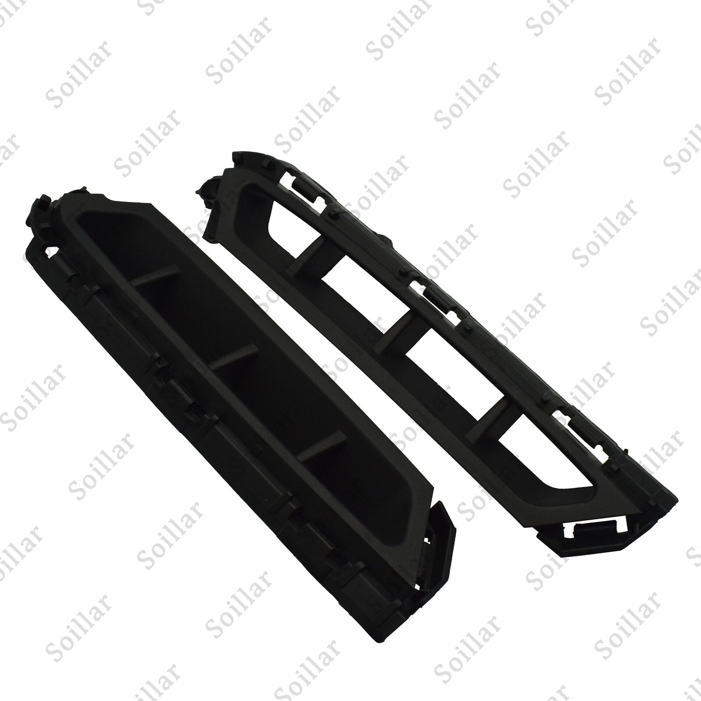Pair Front Left & Right Bumper Air Curtain Grille Fit 2019-2020 Hyundai Elantra