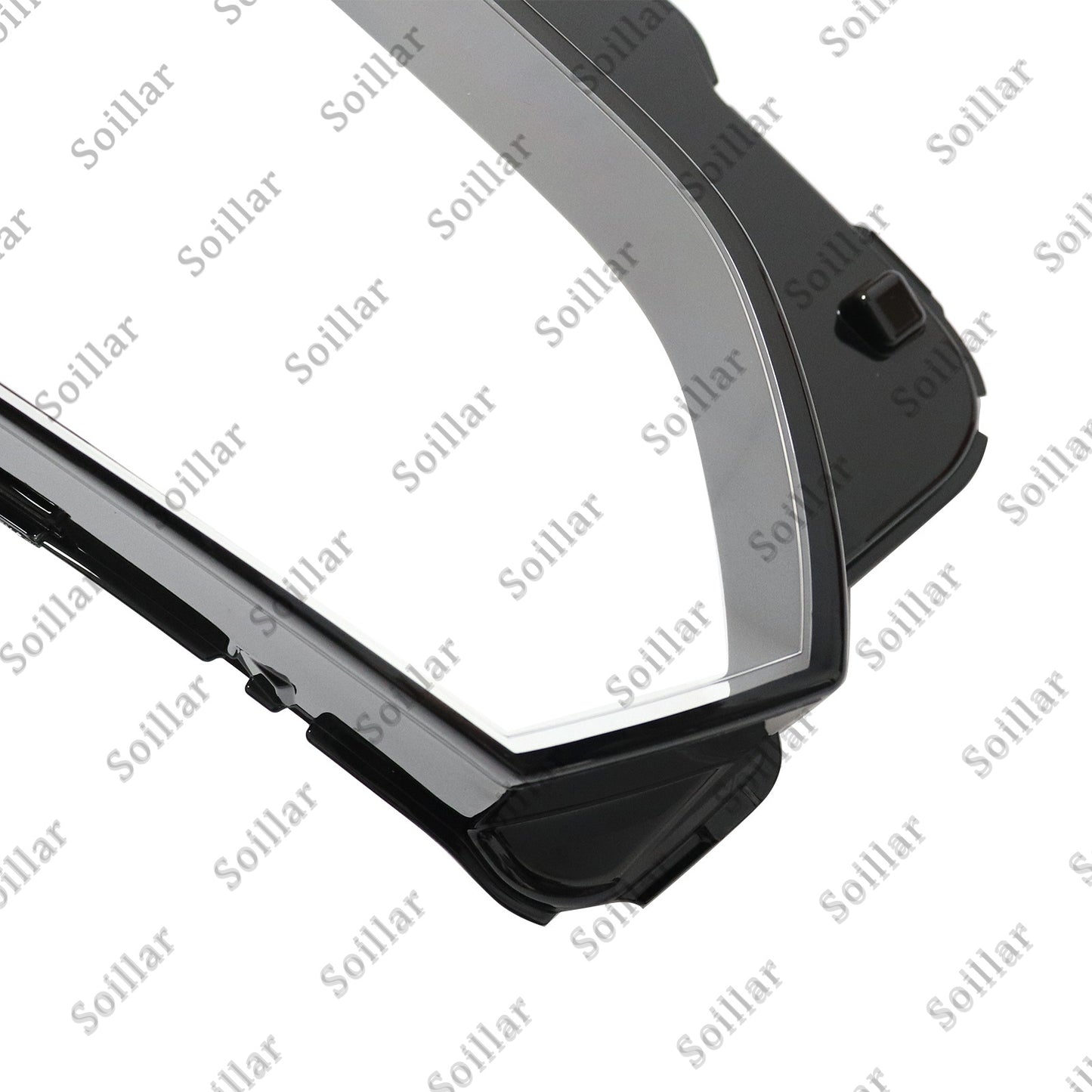 Left Side Front Headlight Lens Clear Cover+Sealant Fit BMW X3 X4 2022-2024 1Pcs