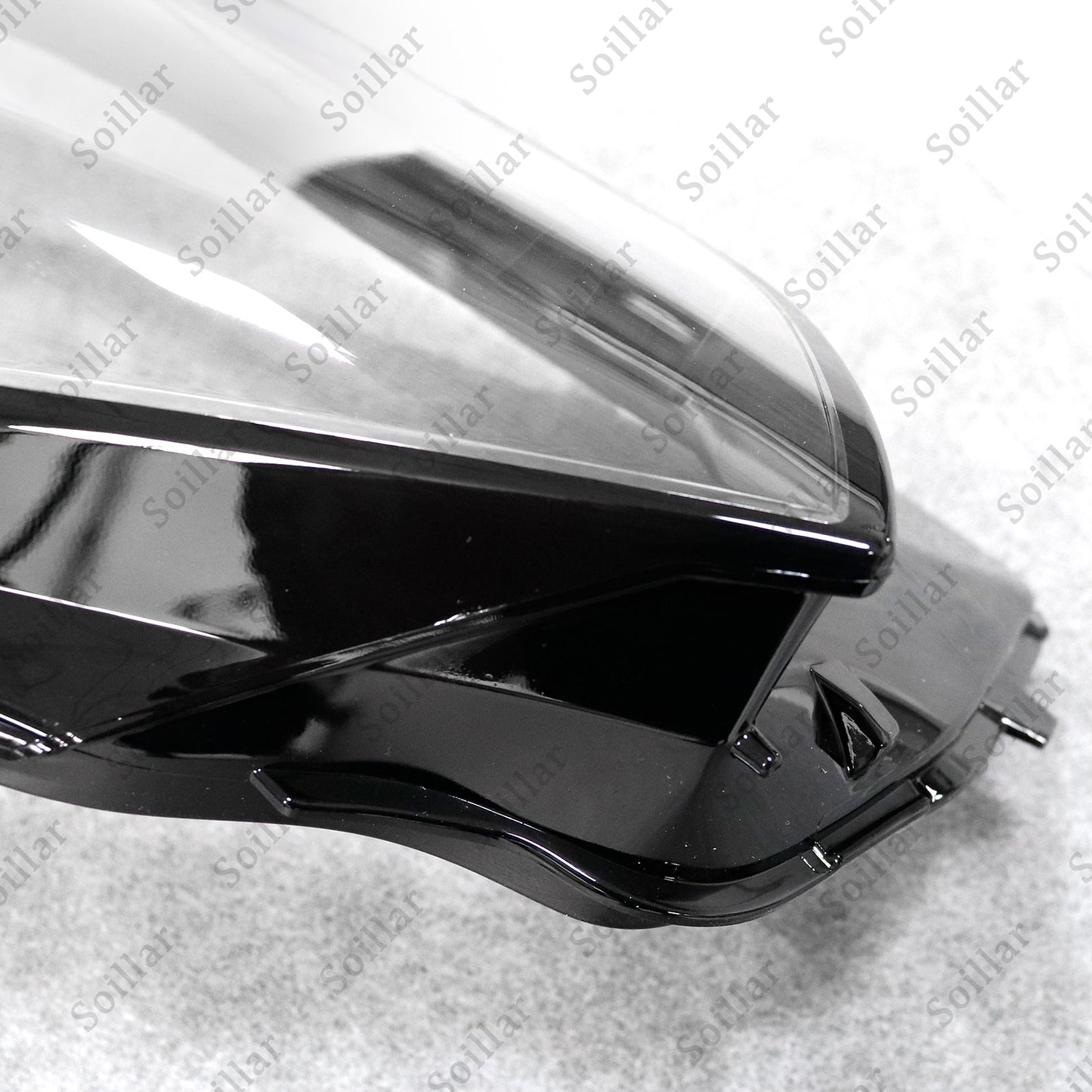 For Mercedes-Benz S-Class W222 2021-2023 Front LH+RH Headlight Lens Cover Pair
