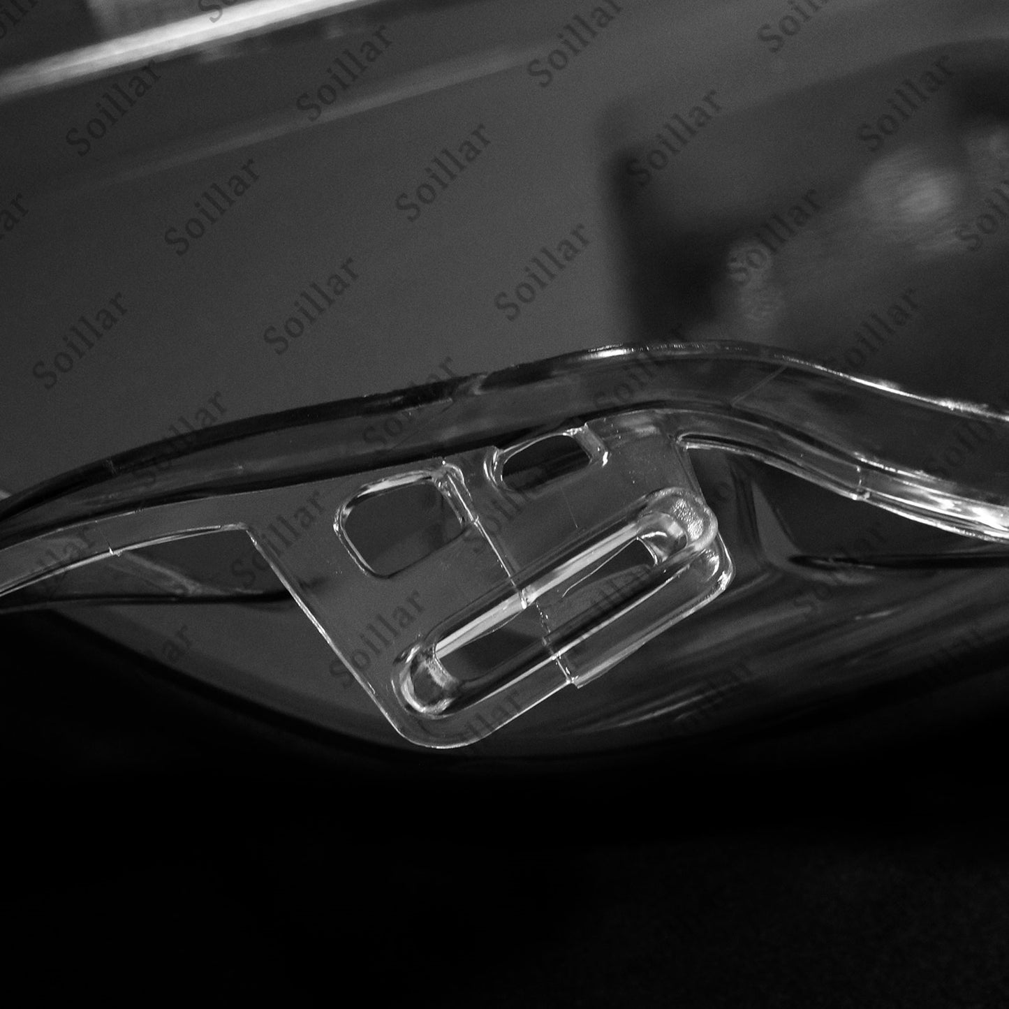 2X Headlamp Headlight Lens Cover LH+RH For Mercedes-Benz GL-Class X166 12-16