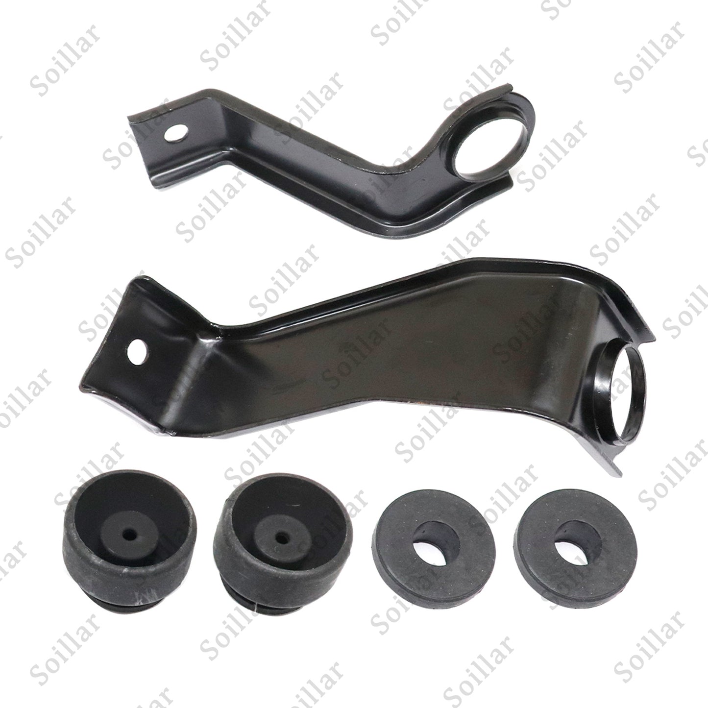 1 Set For Honda Civic 2016-2021 Stay Inter-Cooler Bracket & Bushing Upper Lower