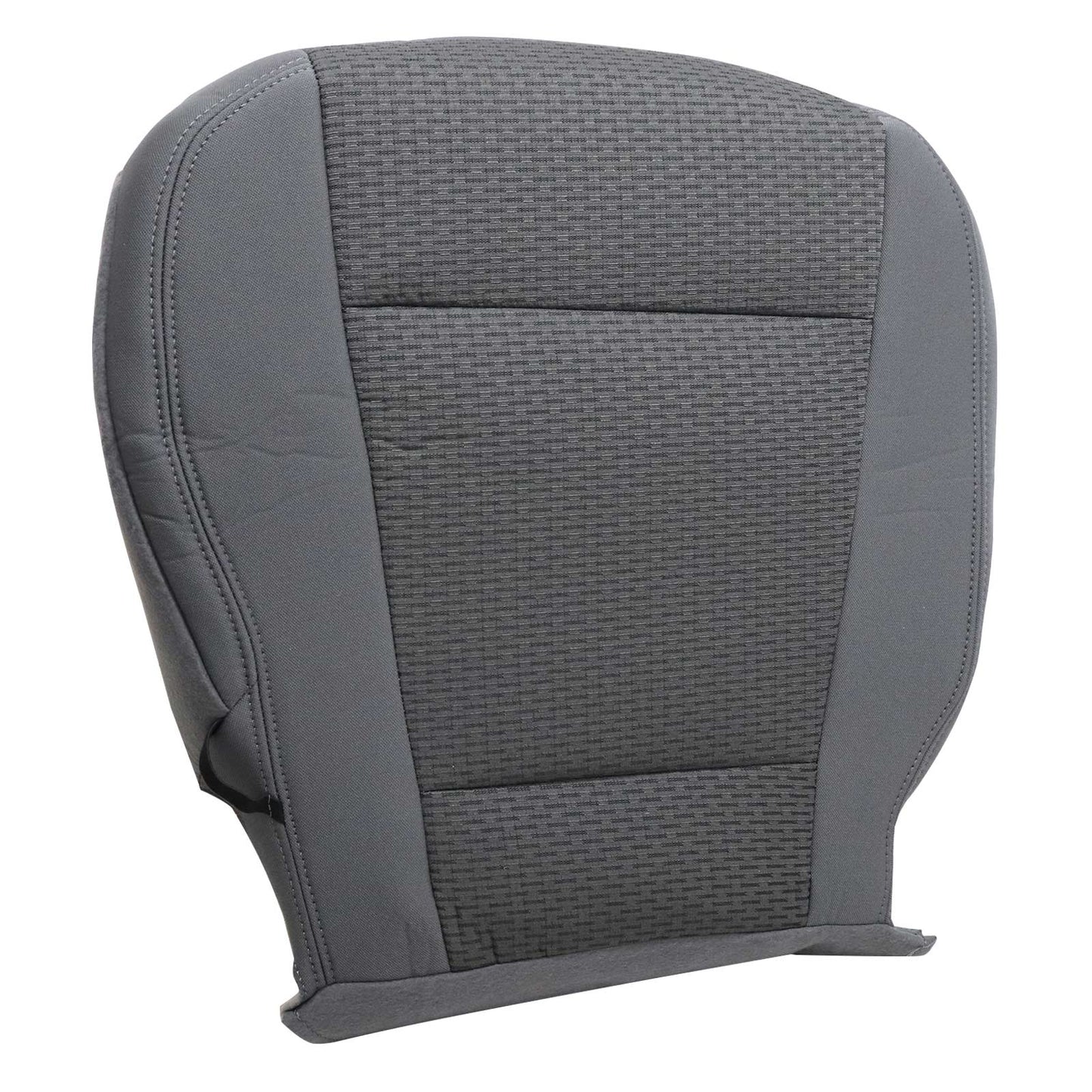 For 2017-2021 Ford F250 F350 F450 F550 Front Driver & Passenger Bottom & Top Cloth Seat Cover Gray