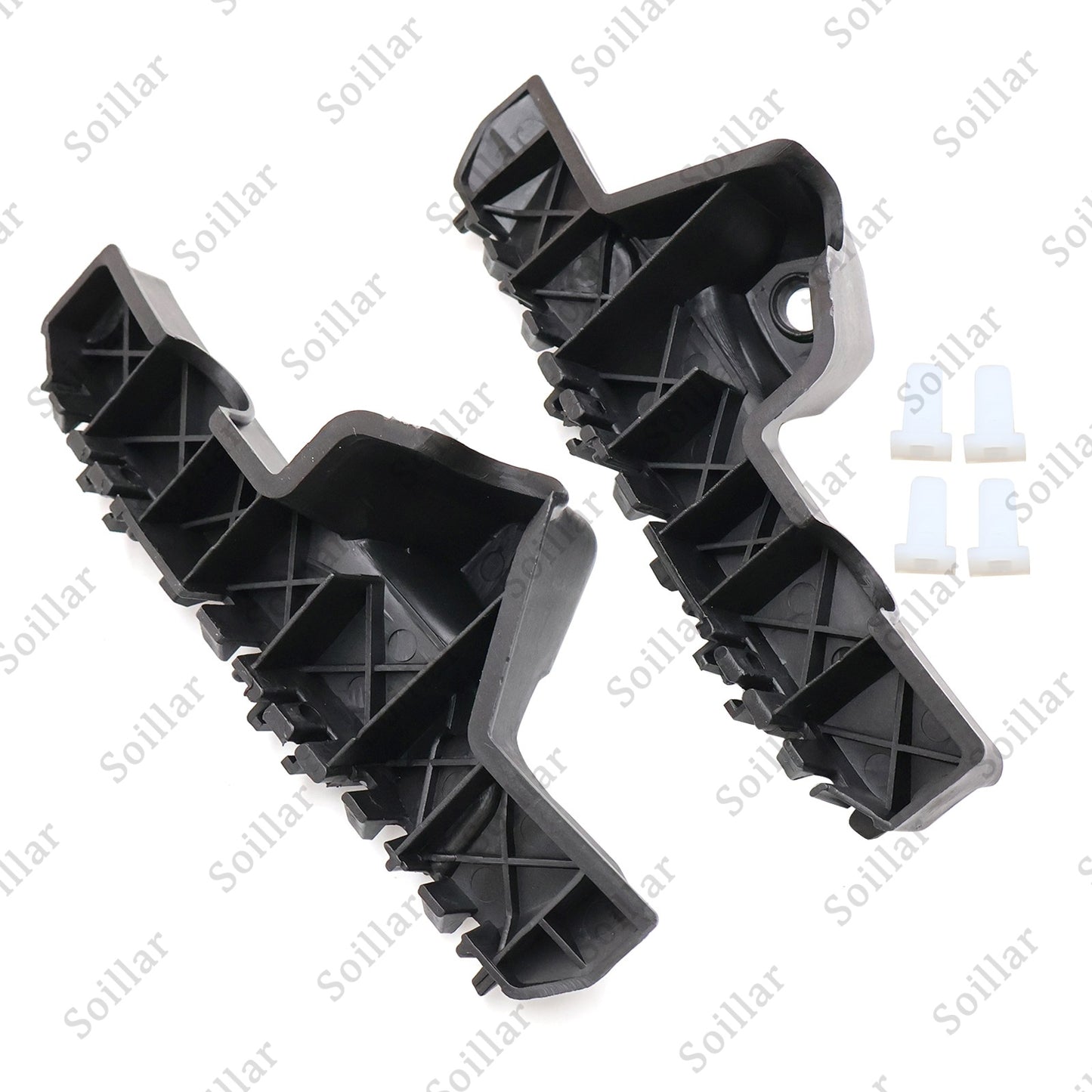 FRONT Bumper Bracket Retainer Upper Right + Left fits Hyundai Accent 2018-2022
