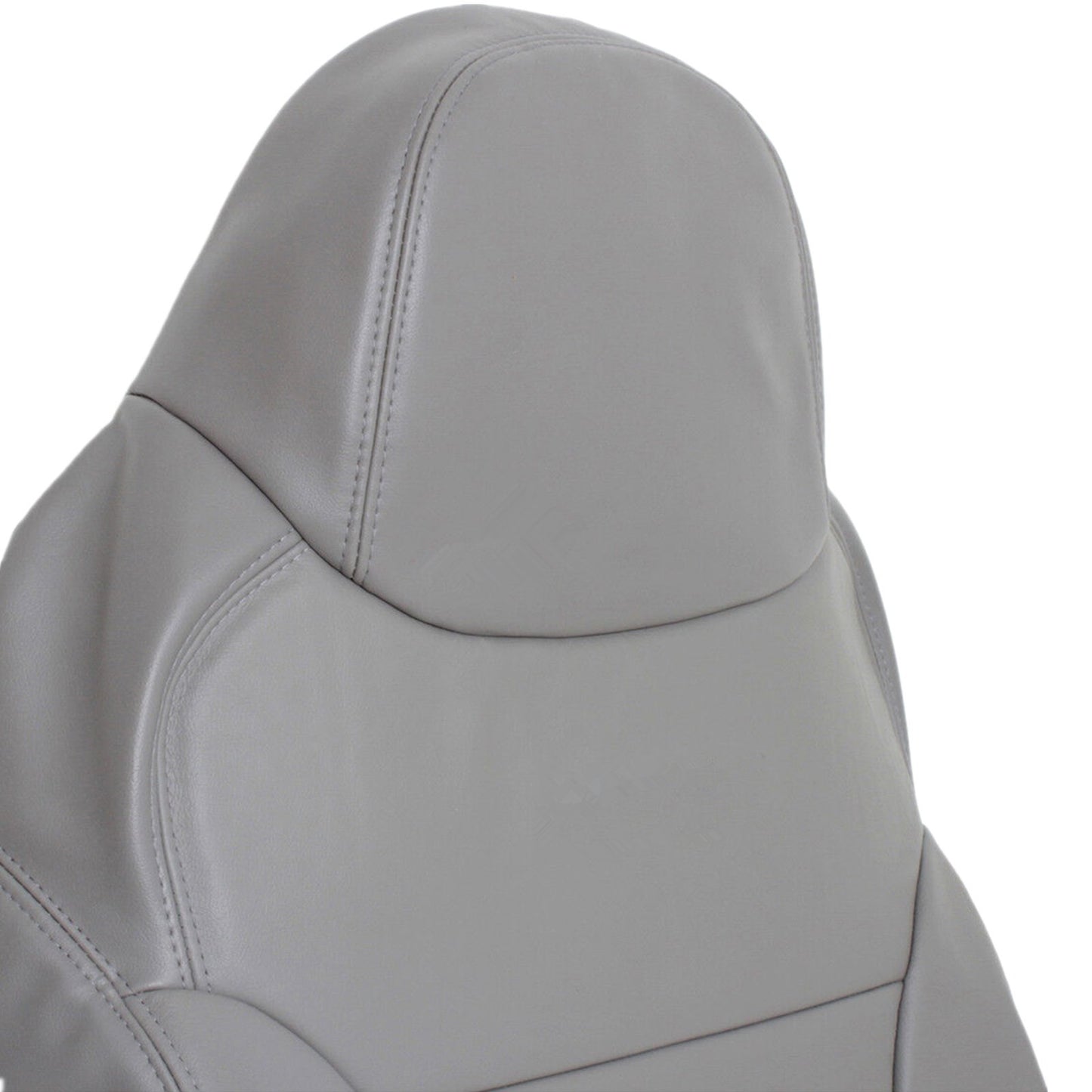 Fits 2000 2001 Ford Excursion Both Driver & Passenger Leather Seat Cover Gray