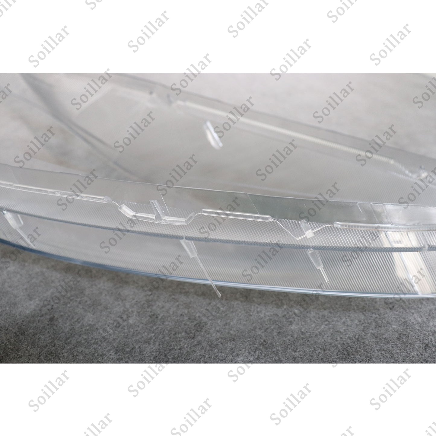 Pair Clear Headlight Lens Cover For Maserati Ghibli 4-Door 2014-2018 2019-2022