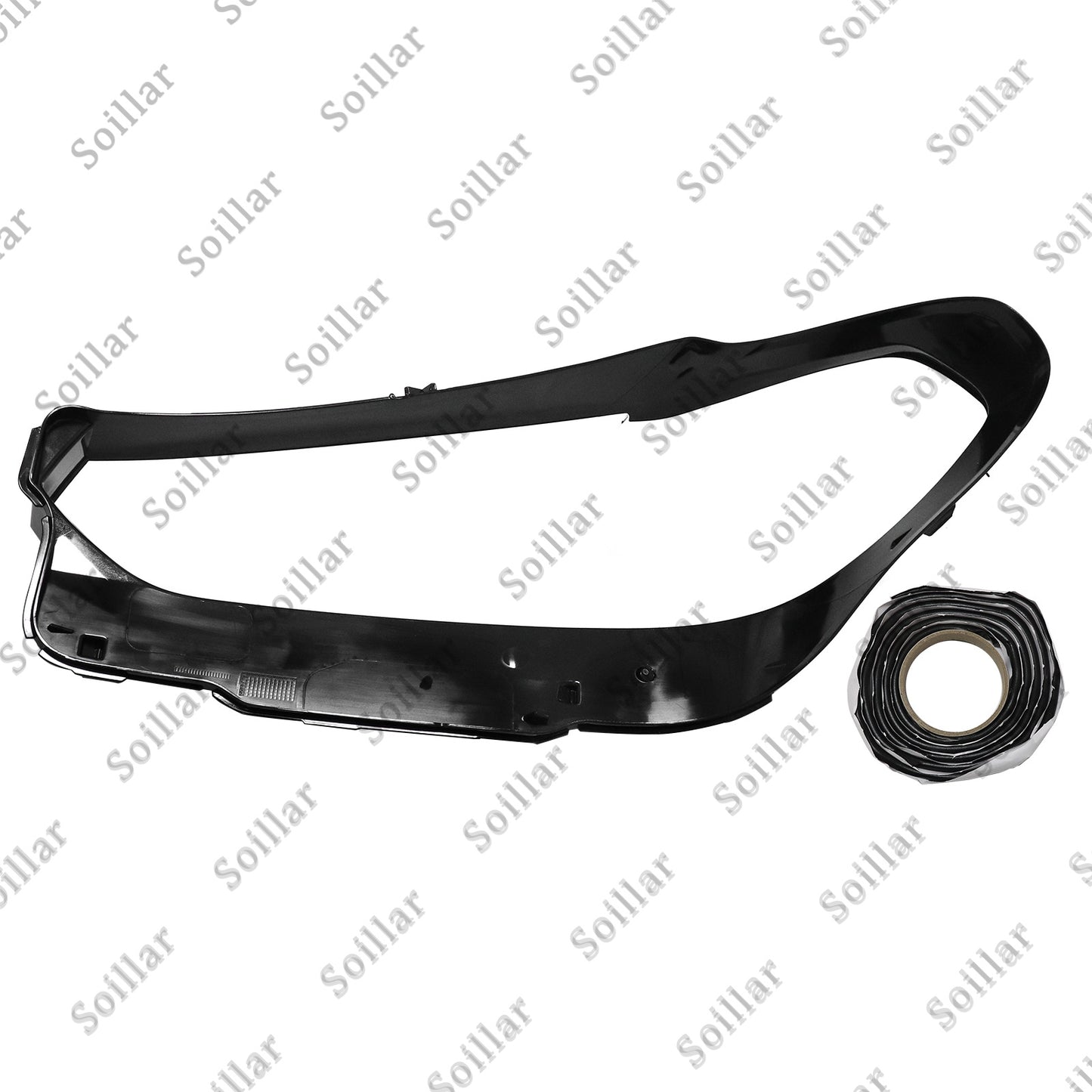 For BMW X3 X4 2022-2024 Right Side Front Headlight Lens Clear Cover+Sealant 1Pcs