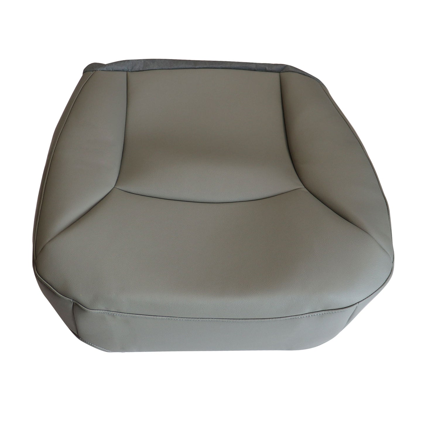 Replacement Driver Side Bottom Leather Seat Cover For Ford E150 E250 E350 Van 2002-2008 Gray