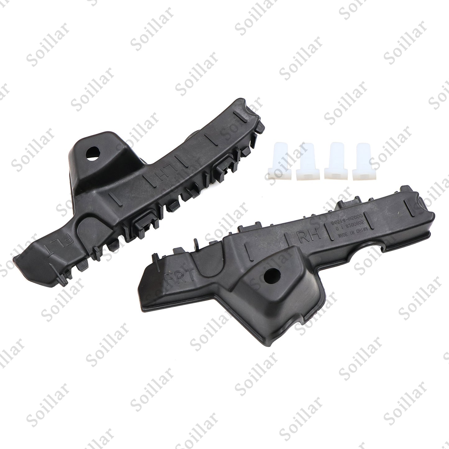 FRONT Bumper Bracket Retainer Upper Right + Left fits Hyundai Accent 2018-2022
