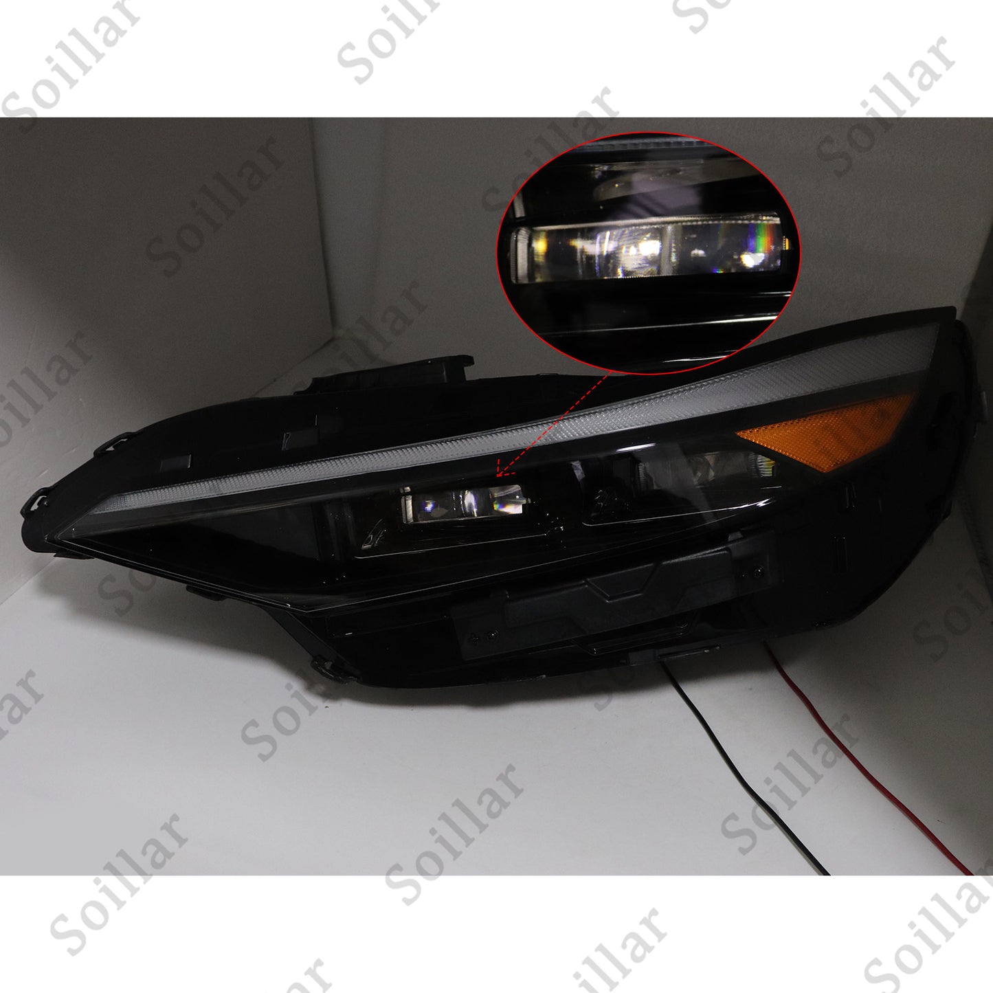 For 2024-2025 Hyundai Elantra LED Headlight Headlamps Assembly LH Left Side US