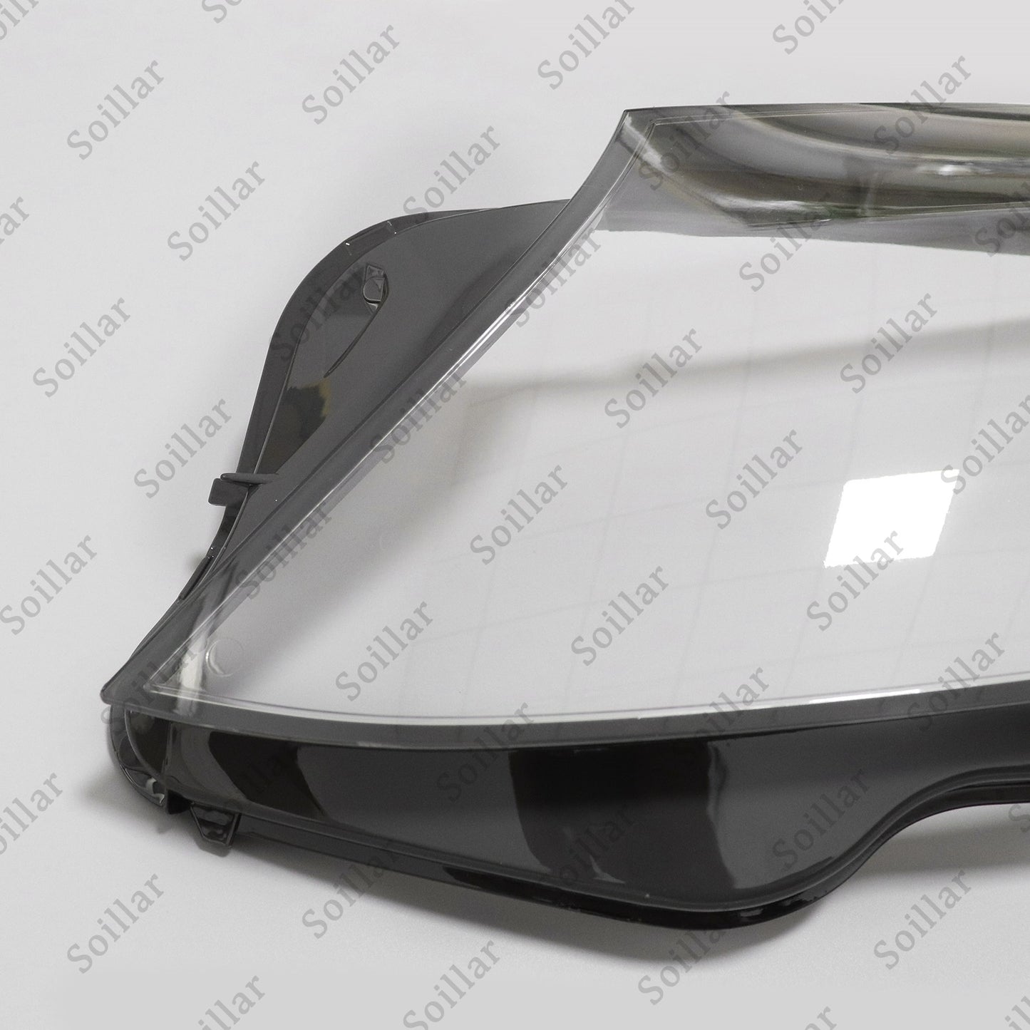 For Mercedes-Benz W222 S-Class 2014-17 Pair Lampshade Headlight Lens Lamp Cover