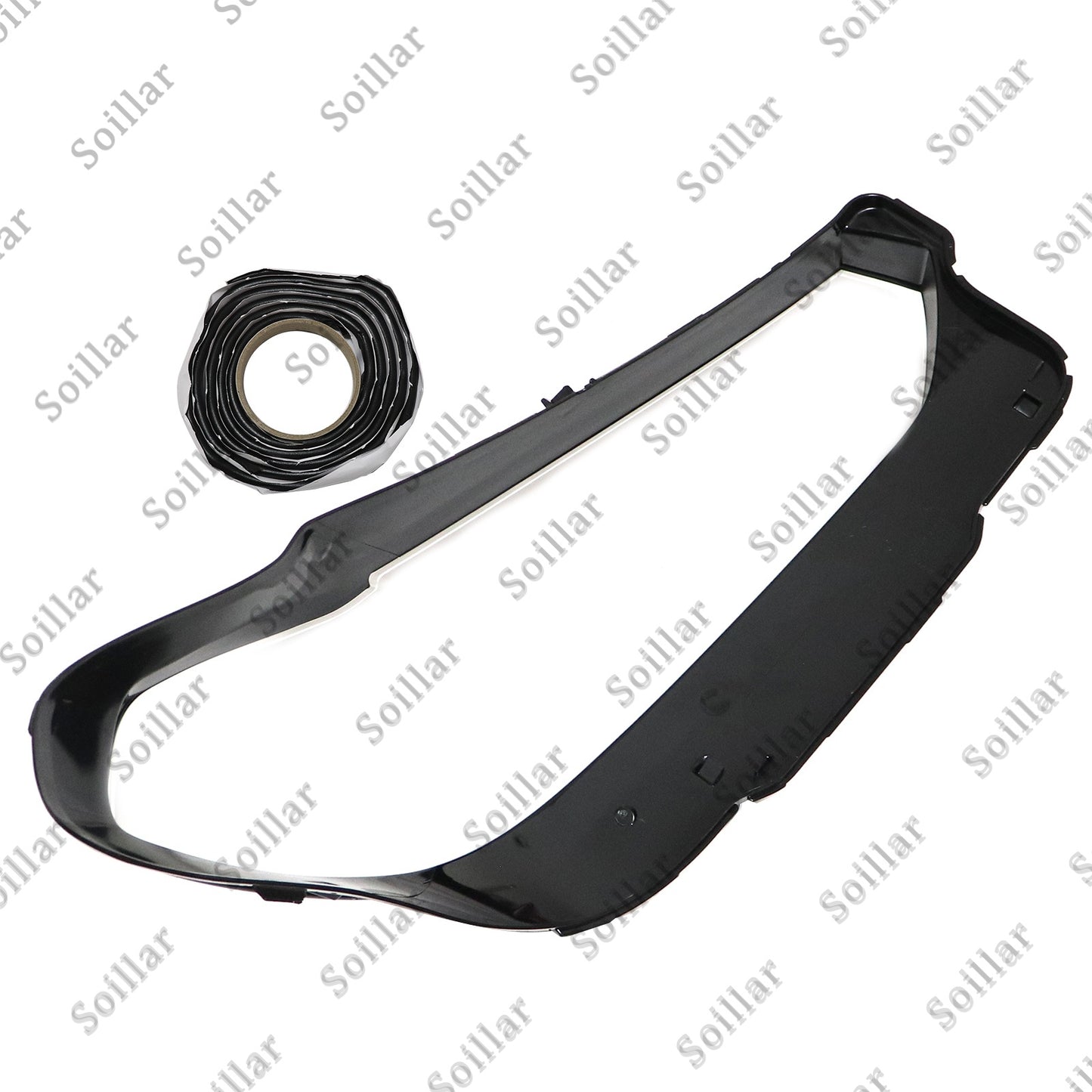 Left Side Front Headlight Lens Clear Cover+Sealant Fit BMW X3 X4 2022-2024 1Pcs