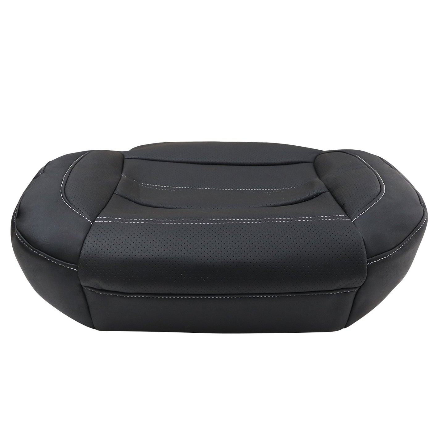 For 2014-2018 GMC Sierra 1500 Denali For 2014-2019 GMC Sierra 1500 Denali Replacement Driver Bottom Leather Seat Cover Black Driver Bottom Perf Leather Seat Cover Black