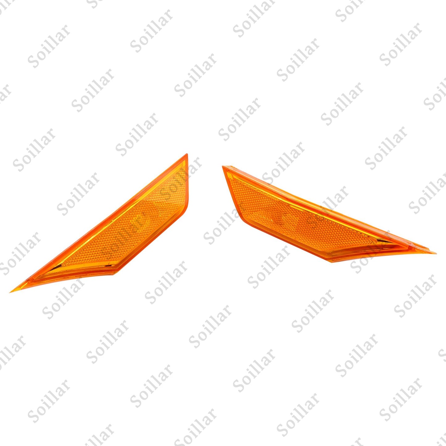 For HONDA CIVIC 2016-2021 Front Fender Side Marker Light Set RH LH W/ LED Bulbs