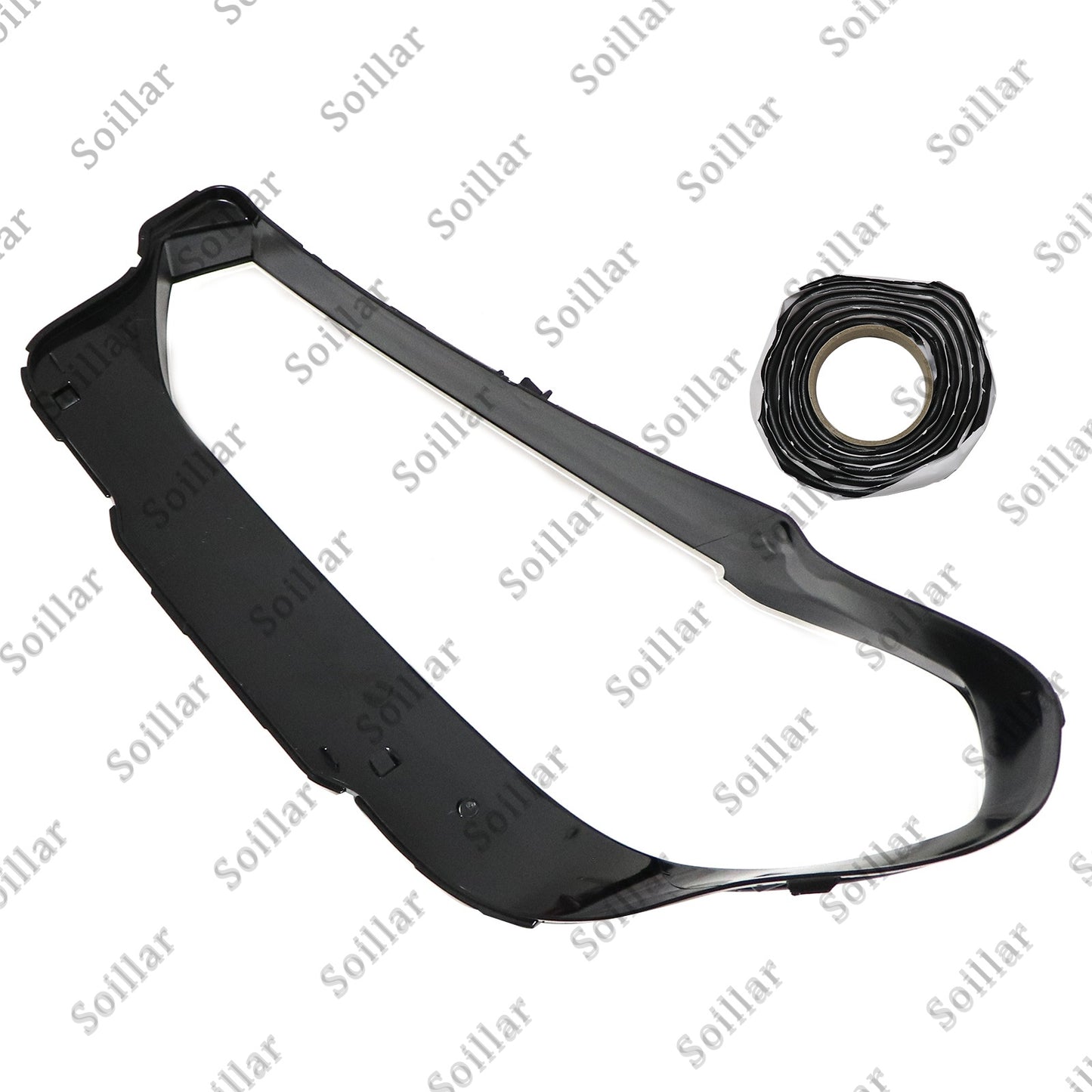 For BMW X3 X4 2022-2024 Right Side Front Headlight Lens Clear Cover+Sealant 1Pcs