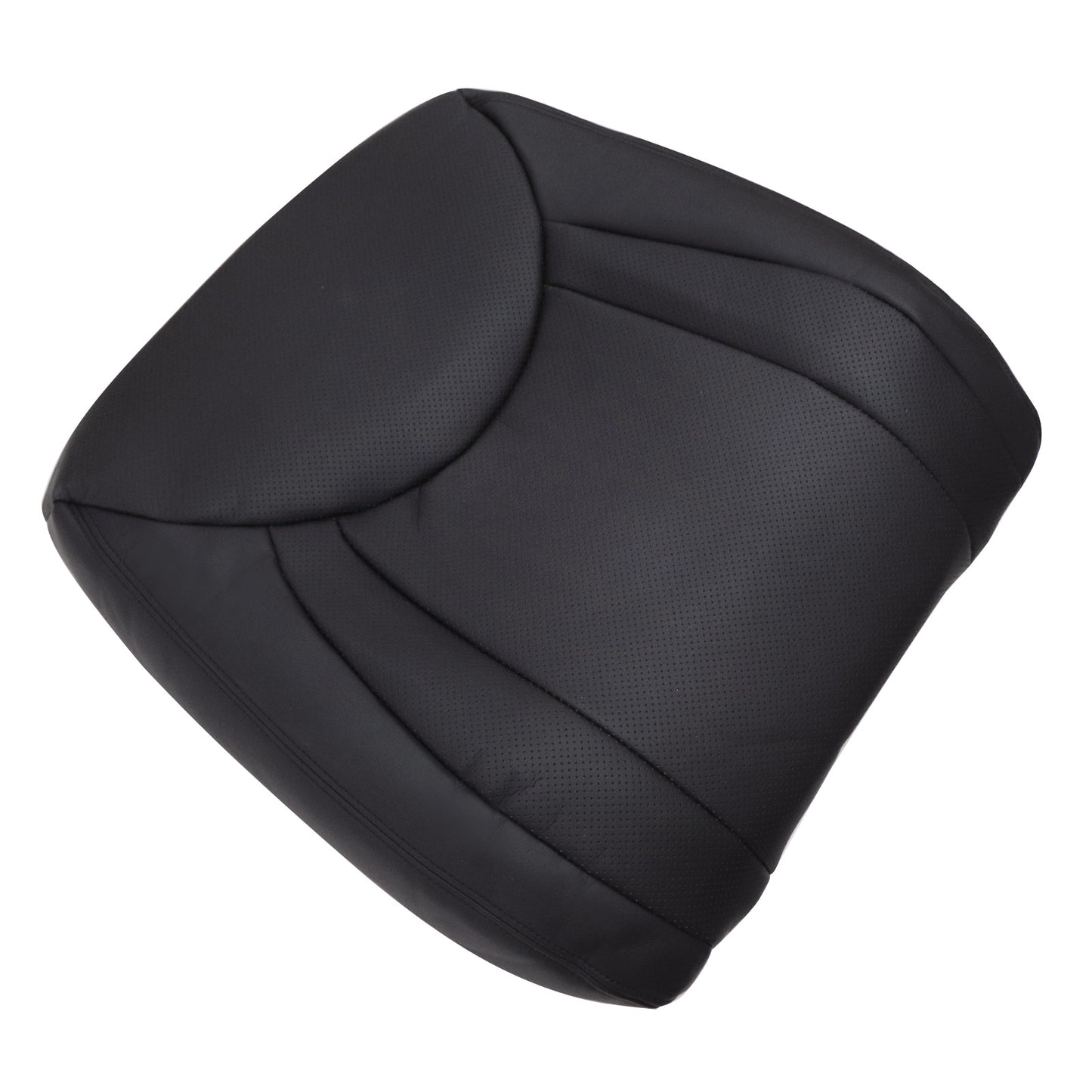 For 2001-2006 Lexus LS430 Front Driver & Passenger Bottom & Top Leather Seat Cover Black