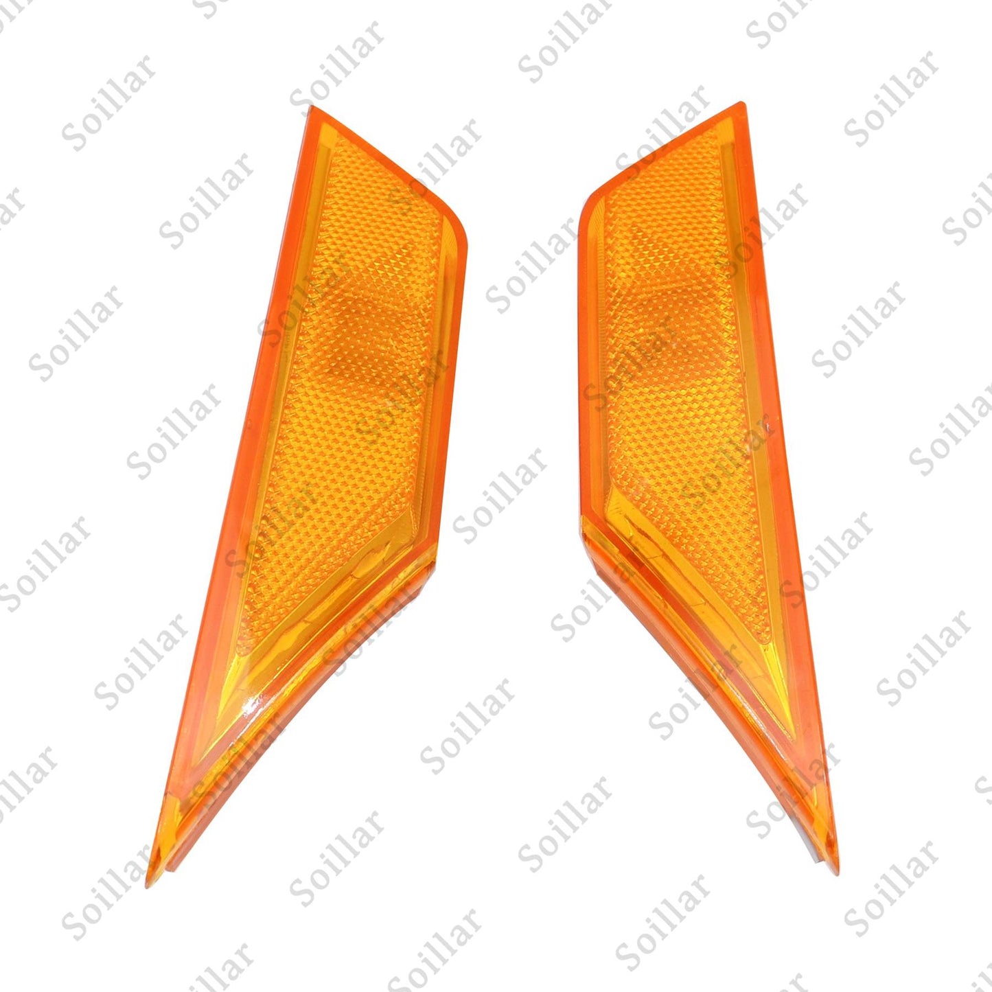 For HONDA CIVIC 2016-2021 Front Fender Side Marker Light Set RH LH W/ LED Bulbs