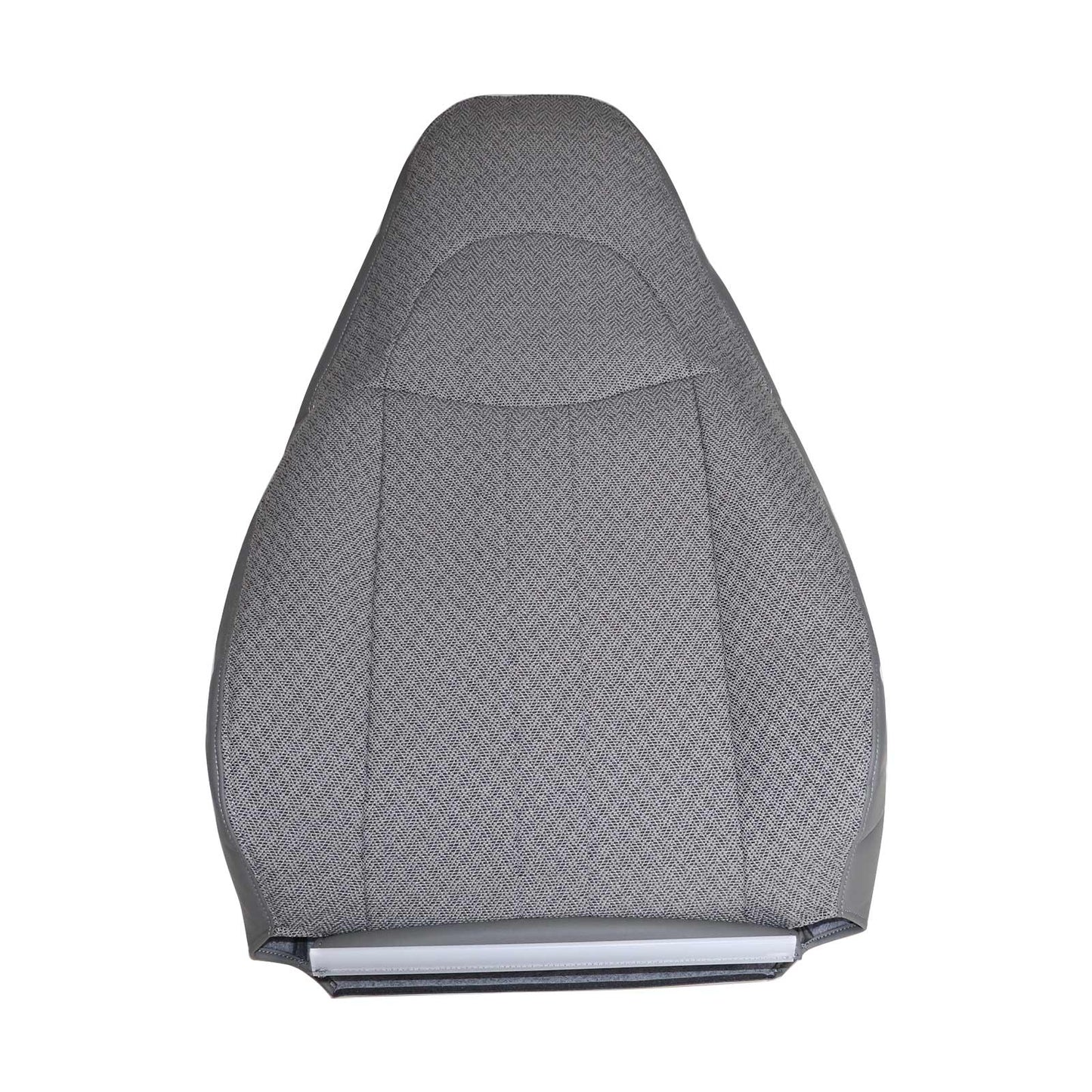 For 2003-2014 Chevy Express & GMC Savana 1500 Front Driver & Passenger Bottom & Top Cloth Seat Cover Gray