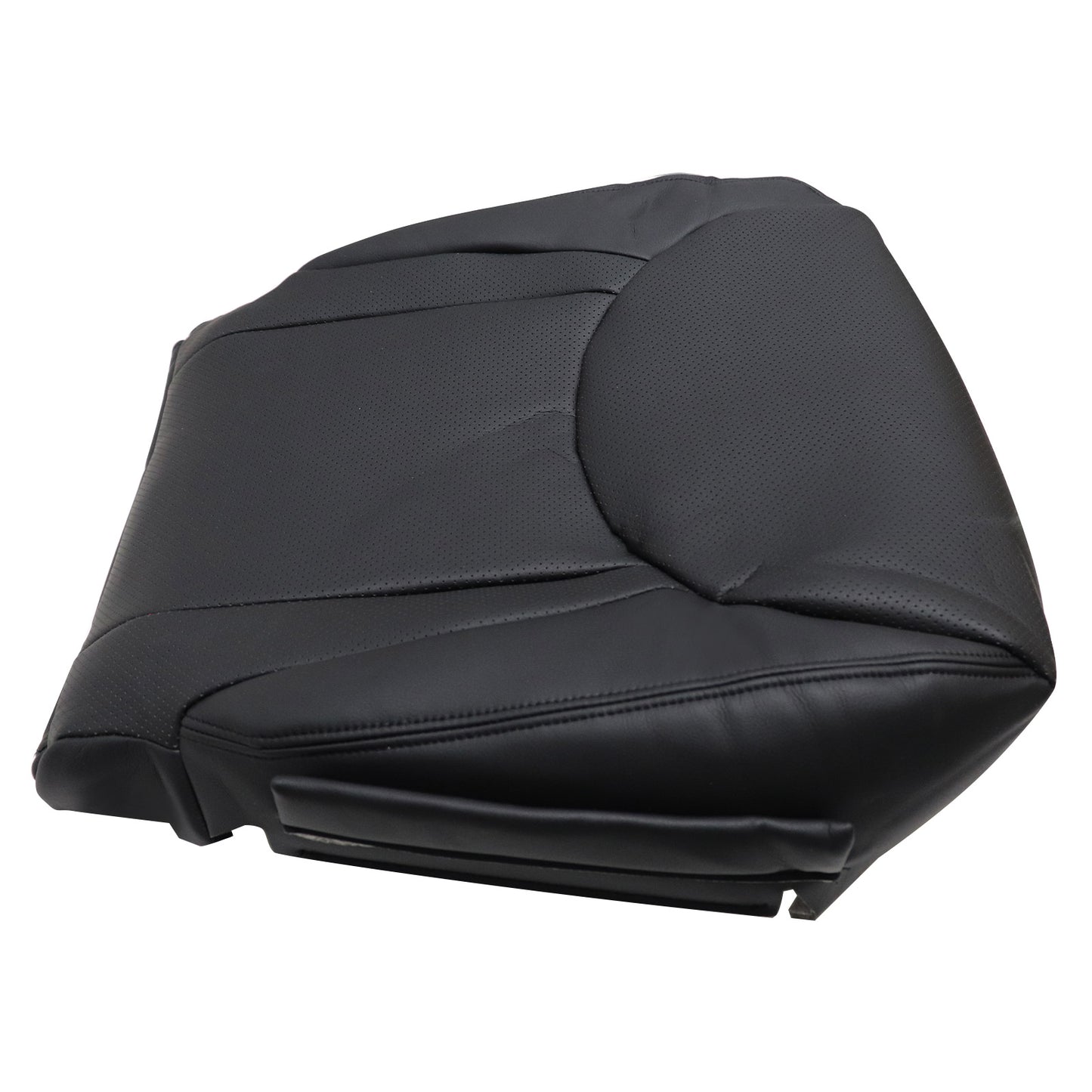 For 2001-2006 Lexus LS430 Front Driver & Passenger Bottom & Top Leather Seat Cover Black