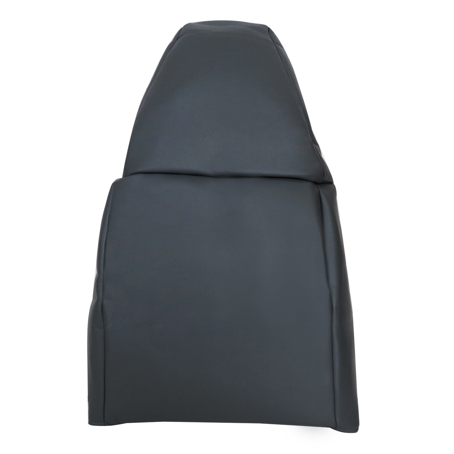 For 2003-2014 Chevy Express & GMC Savana 1500 Front Driver & Passenger Bottom & Top Leather Seat Cover Dark Gray