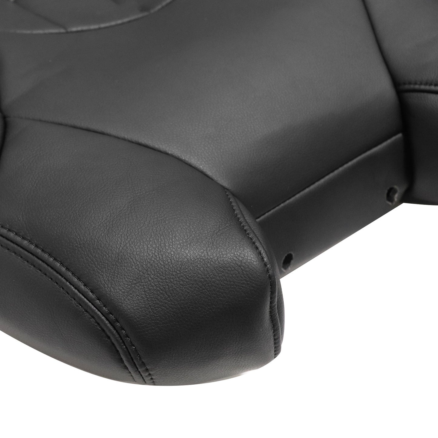 Fits 2009-2012 Chevy Traverse Driver & Passenger Bottom & Top Seat Cover Black