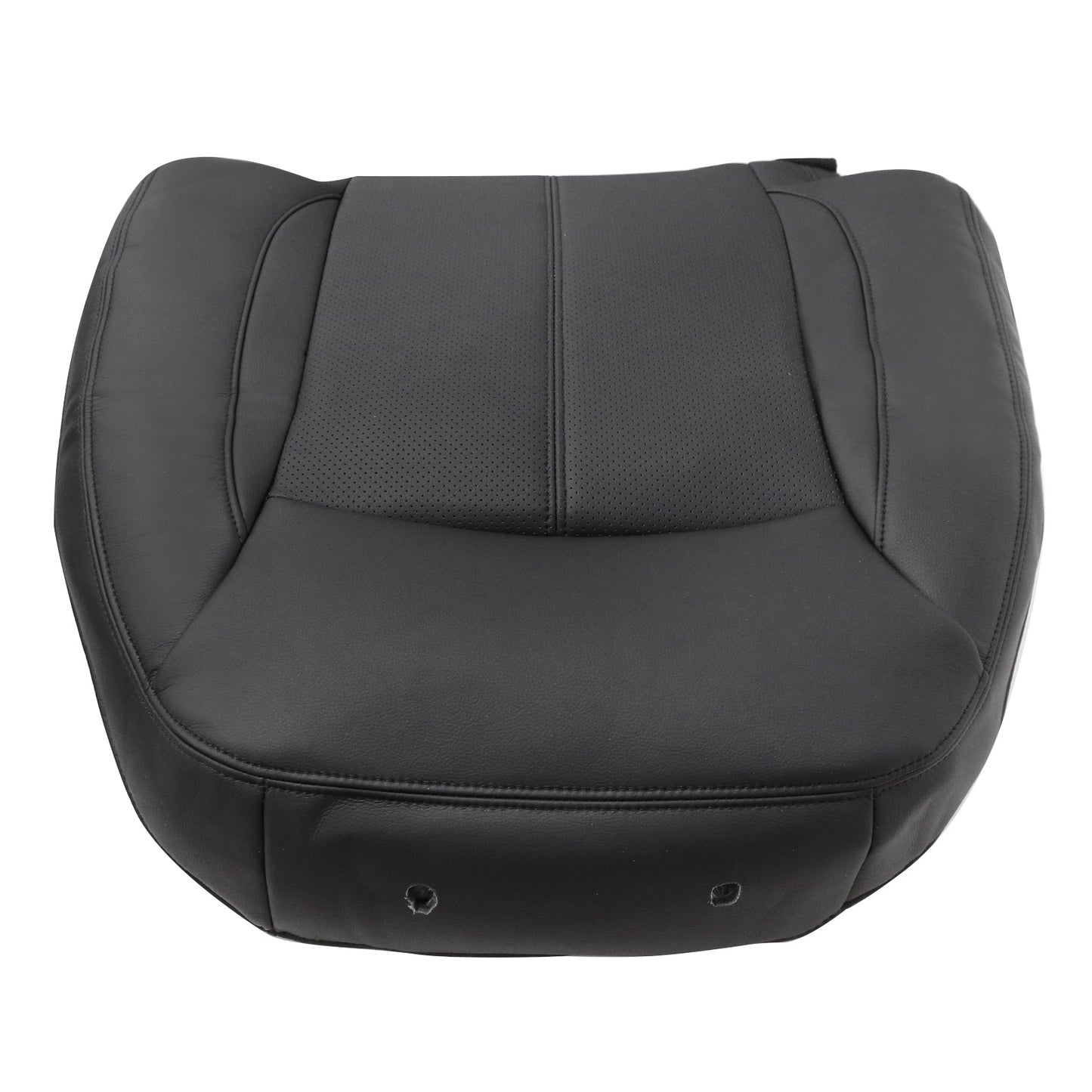 For 2010-2013 Buick LaCrosse Front Driver & Passenger Bottom & Top Leather Seat Cover Black
