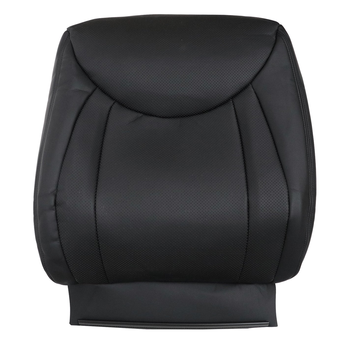 For 2001-2006 Lexus LS430 Front Driver & Passenger Bottom & Top Leather Seat Cover Black