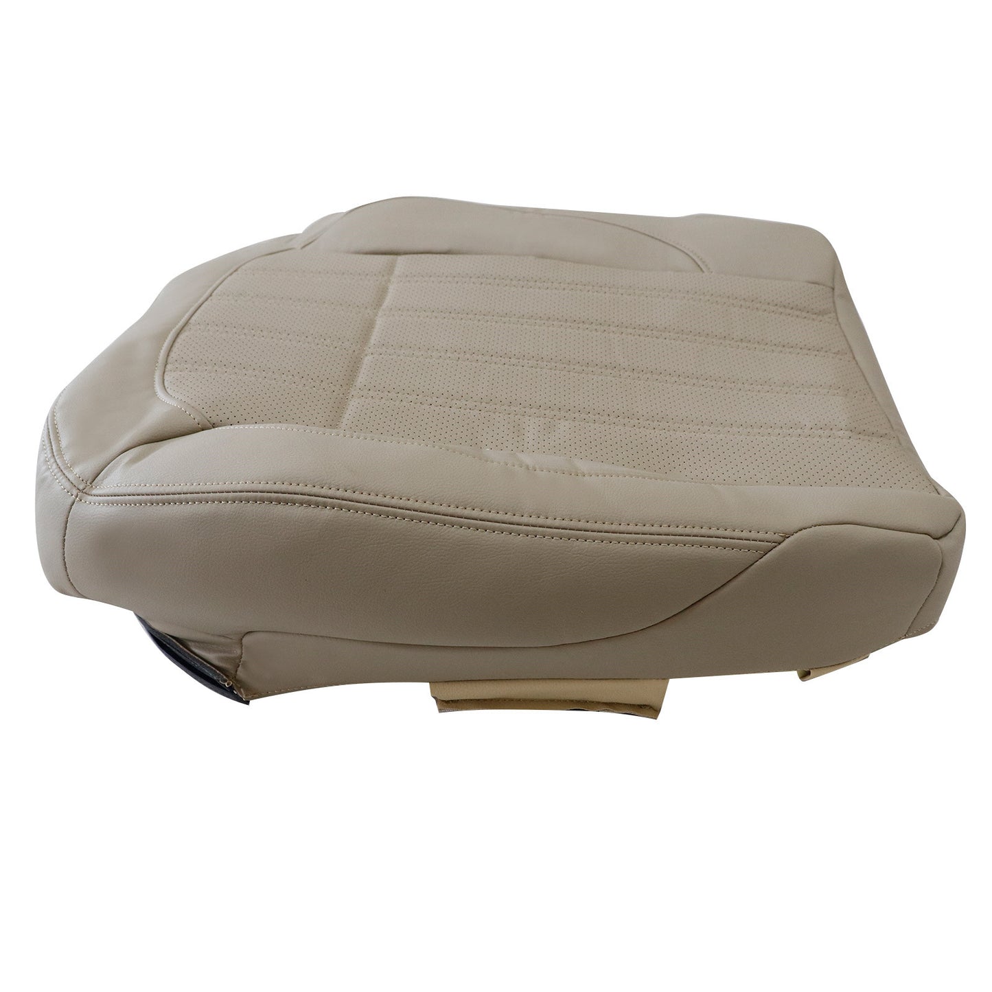 For 2013-2016 Mercedes Benz GL350 GL450 Front Driver & Passenger Bottom Leather Seat Cover Tan