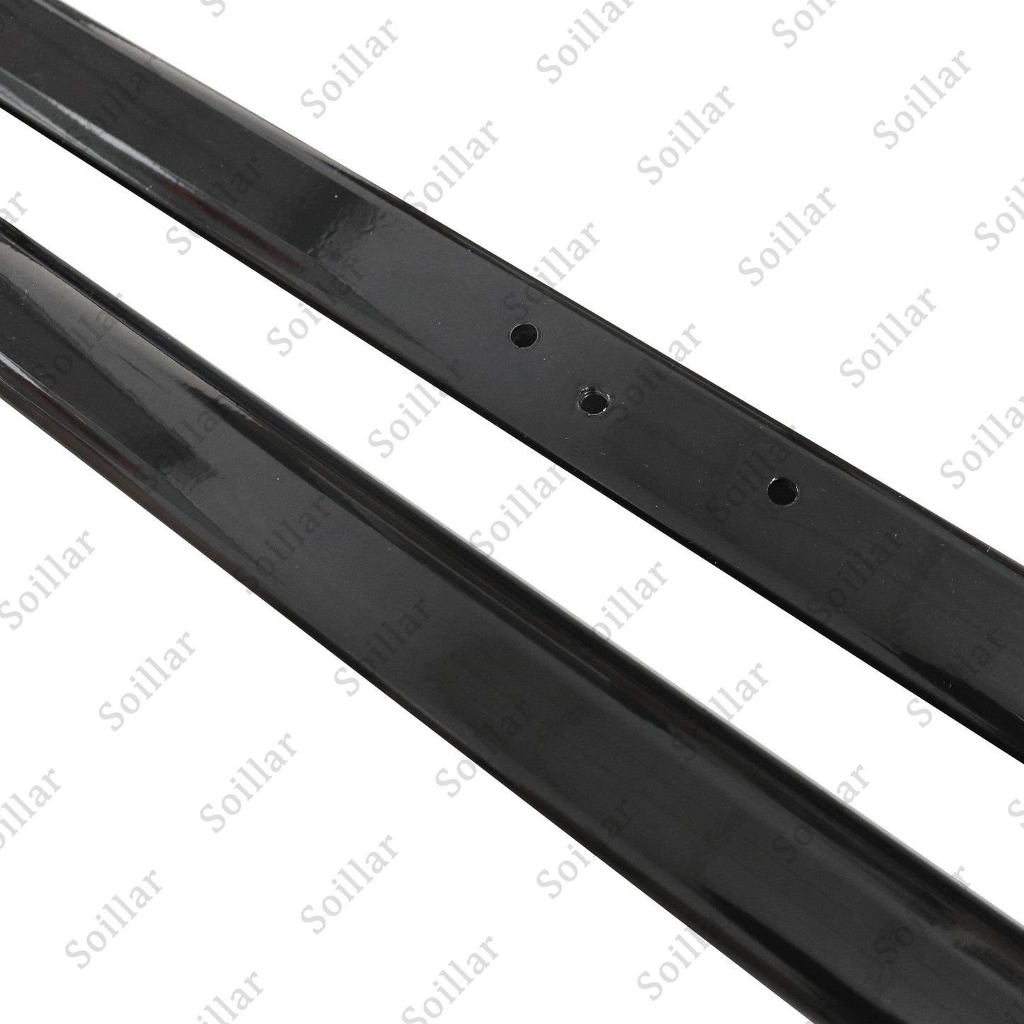 Black Roof Rack Roof Rail For Land Cruiser LC100 1998-2006 Rail Rack Aluminum