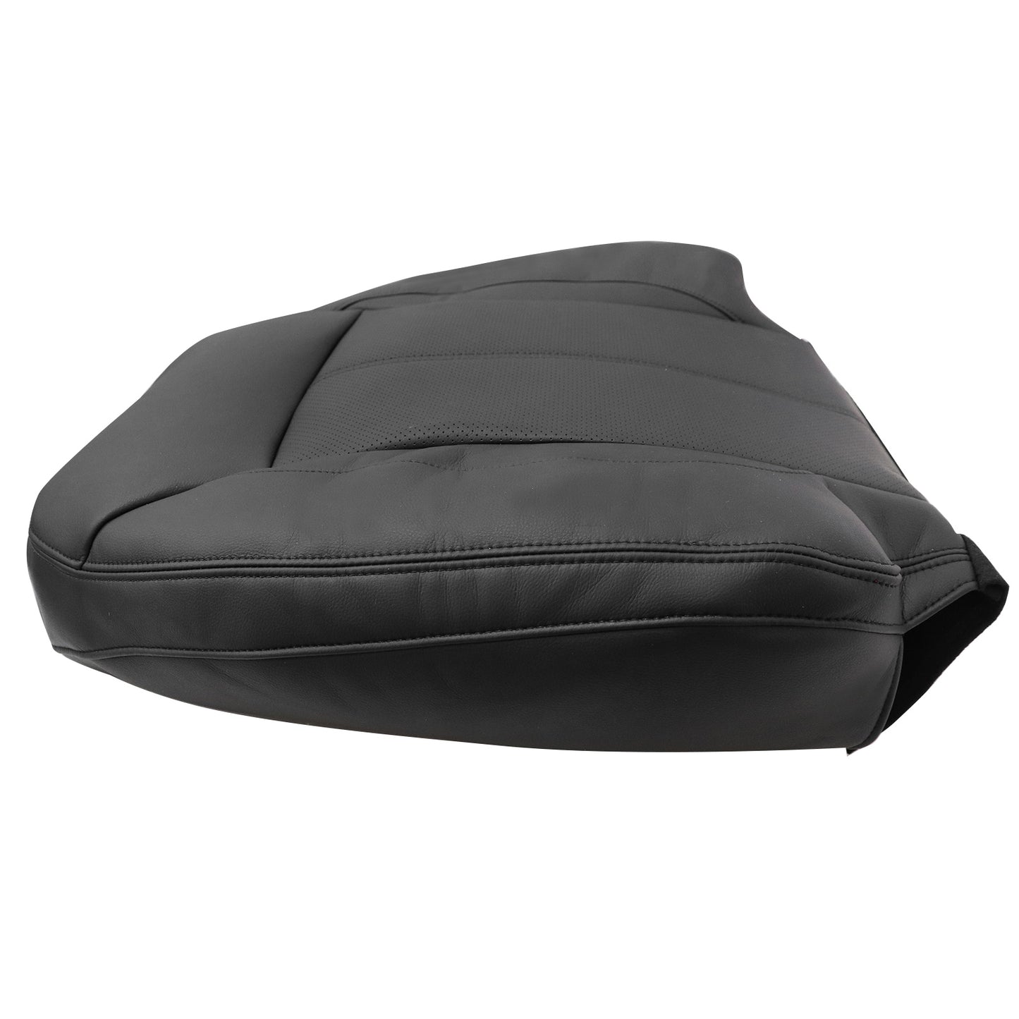 For 2010-2013 Buick LaCrosse Front Driver & Passenger Bottom & Top Leather Seat Cover Black