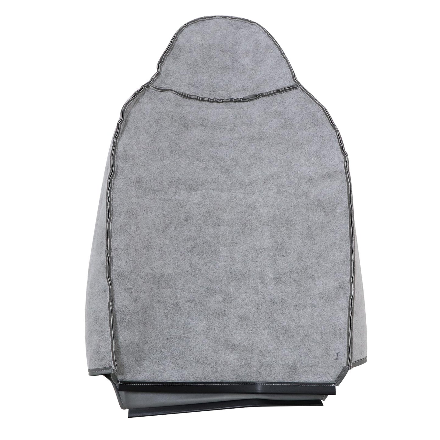 For 2001-2007 Ford F250 F350 F450 Driver-Passenger Bottom-Top Seat Cover Gray