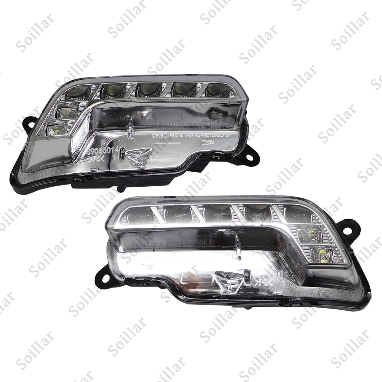 LED DRL Fog Lights Driving Lamps for Mercedes Benz E350 E550 E26 AMG 2010-2016
