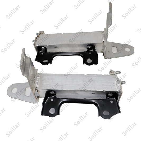 Front Driver and Passenger Side Bumper Bracket Set For Toyota RAV4 2019-2021