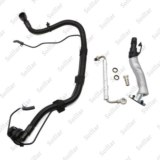 TURBO PCV + OIL RETURN + OIL FEED HOSE for CHEVY CRUZE SONIC TRAX ENCORE 1.4L