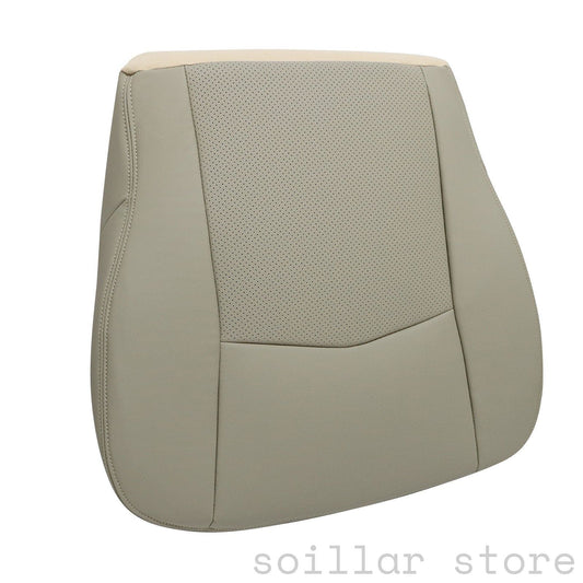 For 2004-2005 Cadillac SRX Driver Bottom Perforated Leather Seat Cover Light Tan