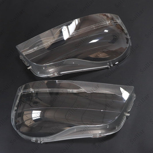 Pair Front Headlight Headlamp For Volvo XC90 2006-2014 Lampshade Lens Cover